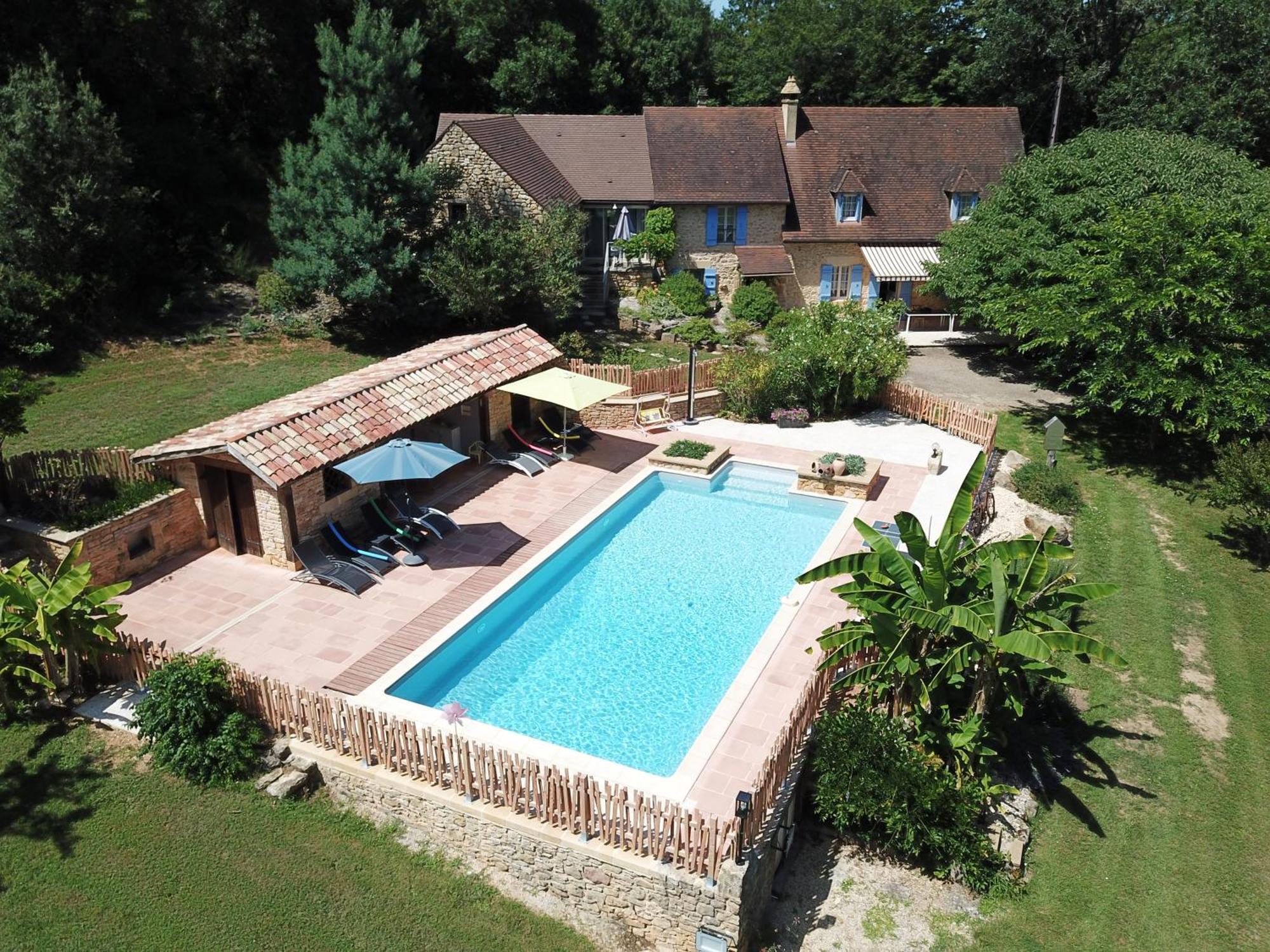 Bed and Breakfast Domaine Du Bancourel Calviac-en-Perigord Экстерьер фото